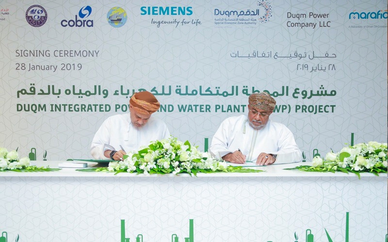 Integrated Electricity and Water Plant